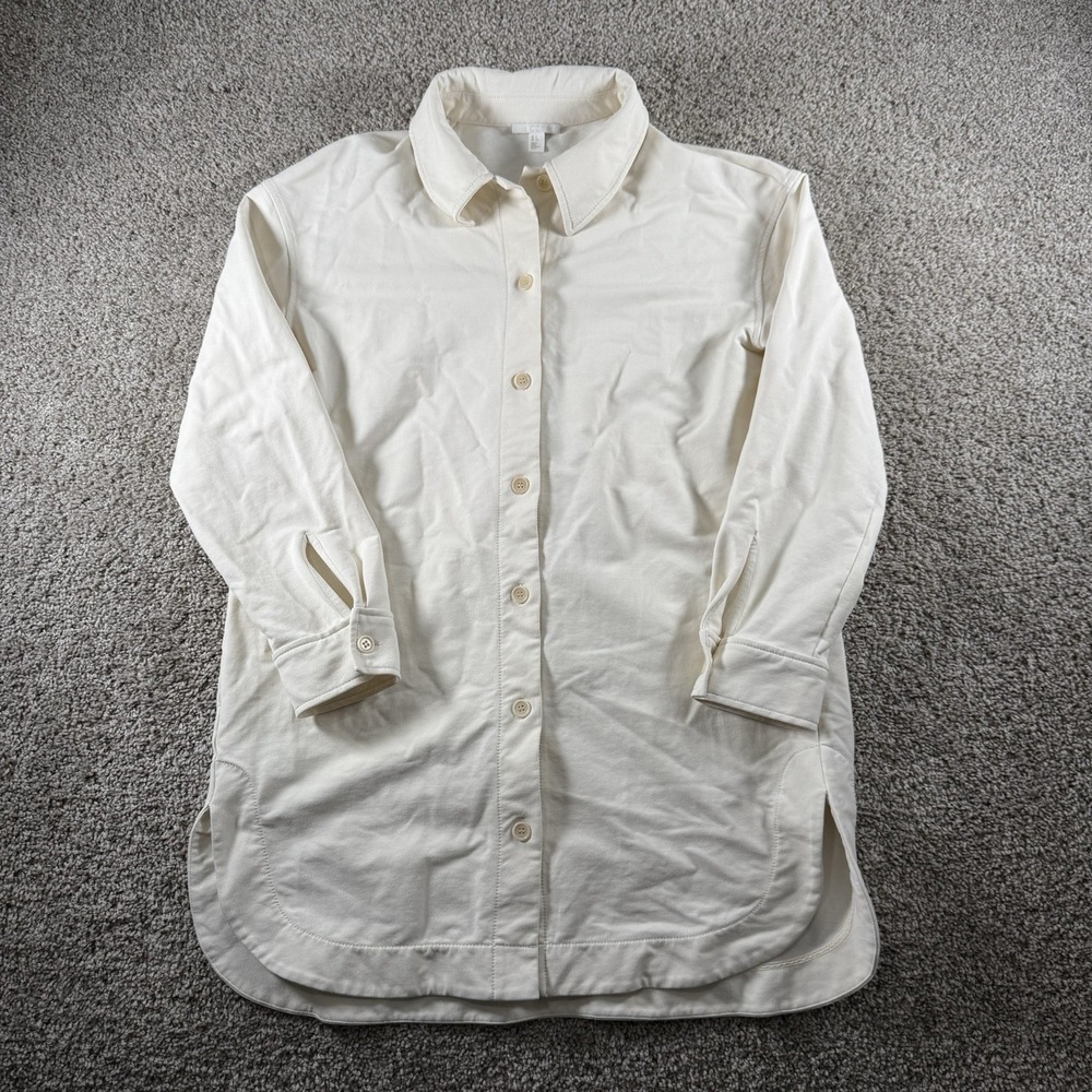 COS Cream Button Down Shirt